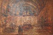 Wyke Bayliss Notre Dame Chapel Germany oil painting artist